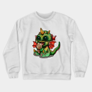 Happy Baby Dragon Crewneck Sweatshirt